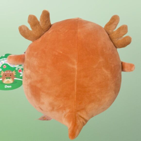 NWT 2023 Holiday Squad Gingerbread Den the Axolotl Squishmallow 8" - Picture 4 of 4